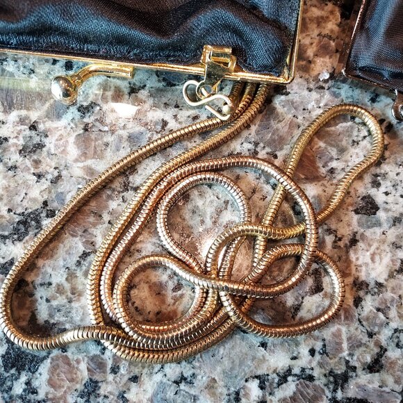 TWO VINTAGE BEADED EVENING BAGS FORMAL FANCY PARTY - Picture 7 of 7